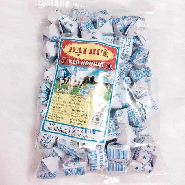 Kẹo sữa hột gà đậu phộng Nougat