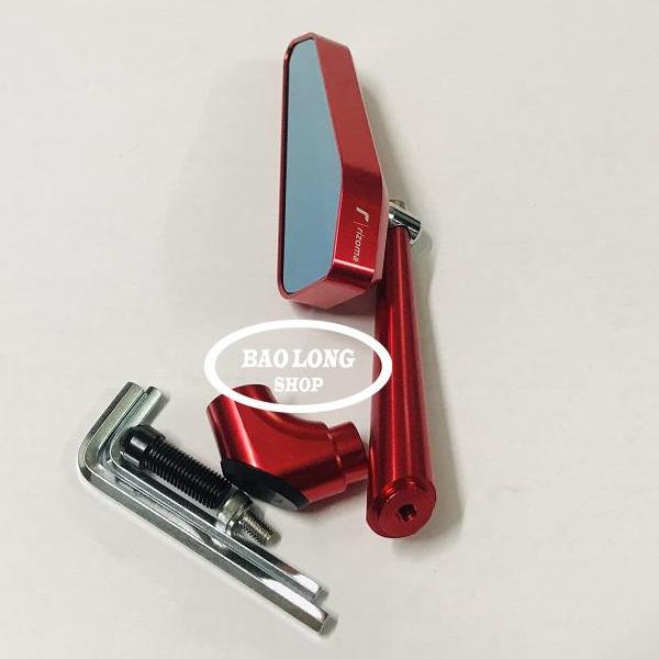 Kính chiếu hậu Rizoma 744 (màu Đỏ) Kim hoàng kim