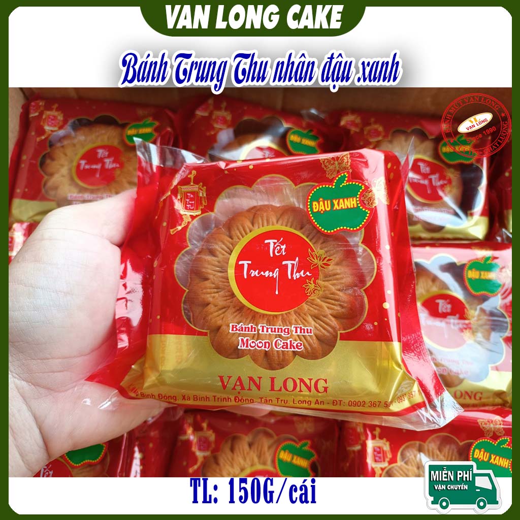 Bánh trung thu Vạn Long đậu xanh 150g