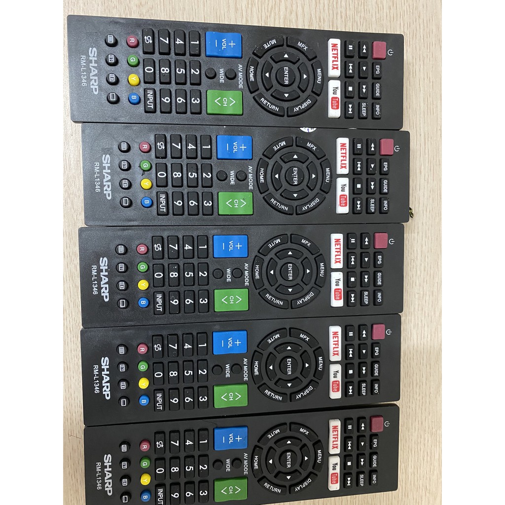 Remote/điều khiển SMART TV SHARP 1346 _[Cam kết chất lượng BH 12 tháng]