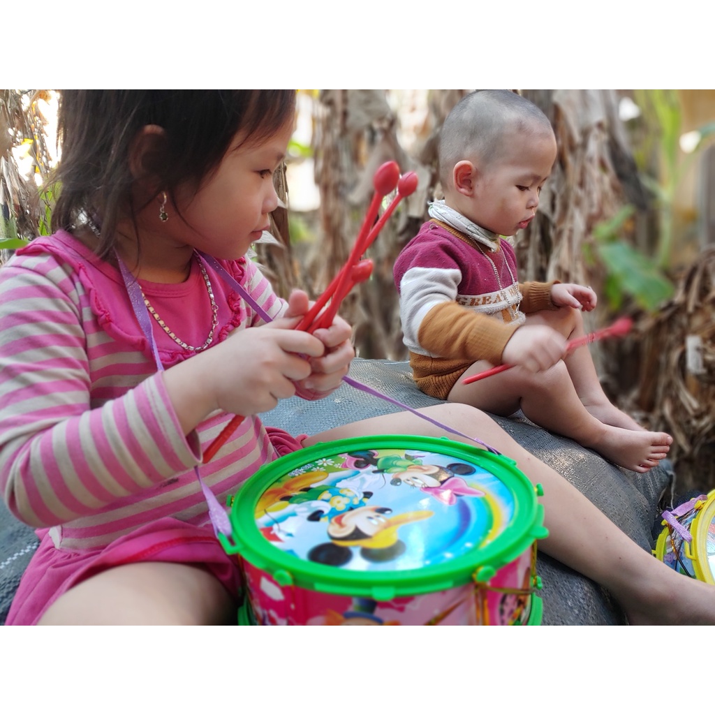 trống cho bé trống gõ bo đồ chơi trẻ em