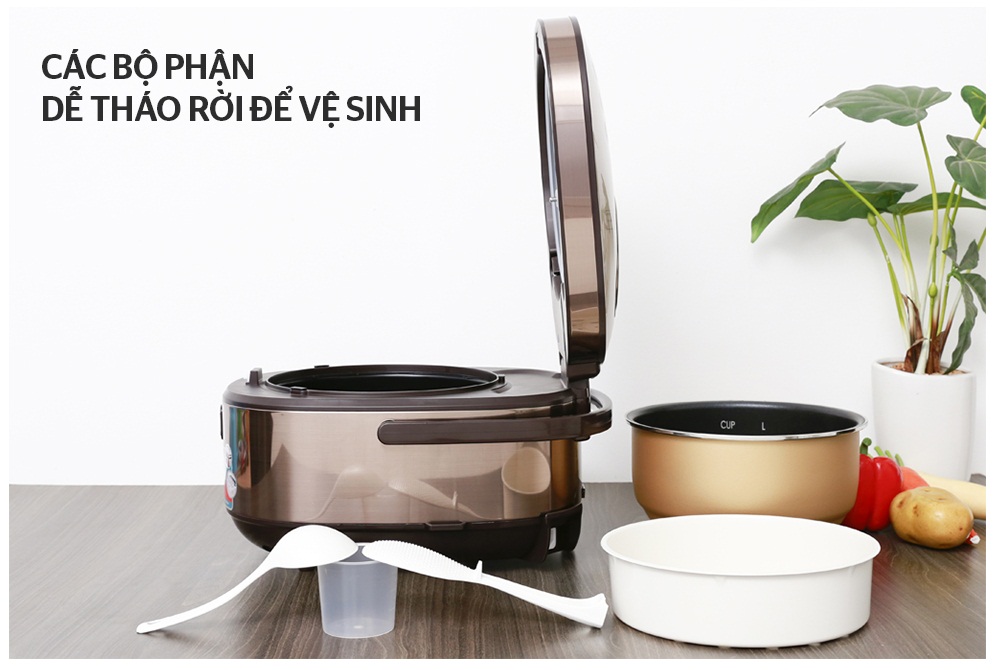 Nồi cơm điện tử 1.5L SUNHOUSE MAMA SHD8915