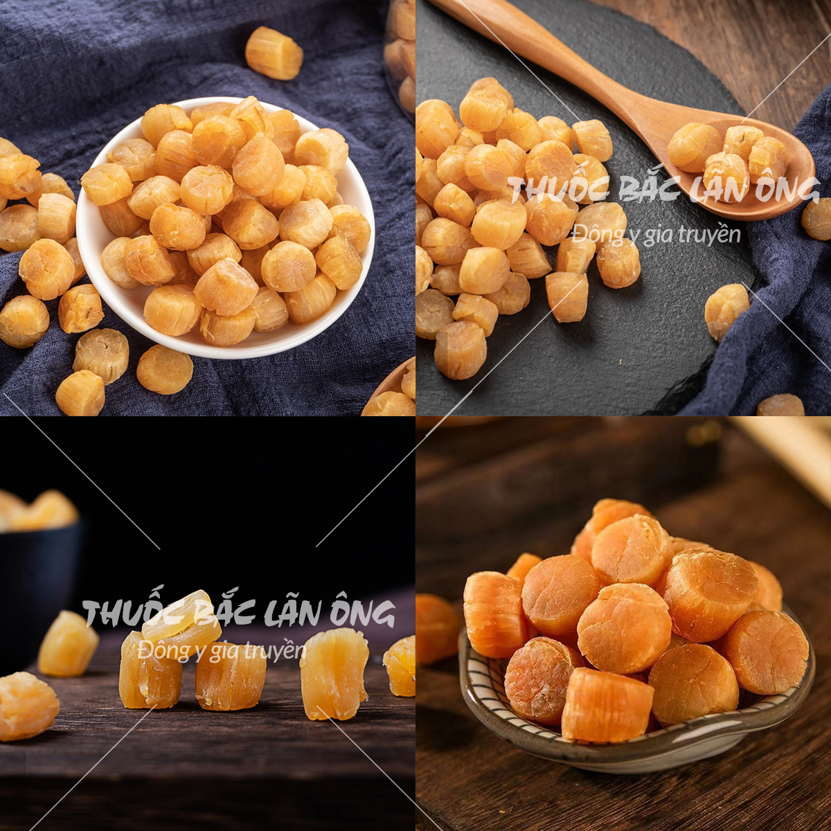 Cồi sò điệp khô Phan Thiết 50g (Cồi dày, giòn, thơm ngon bổ dưỡng)