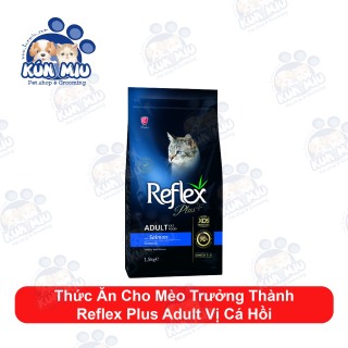 Thức ăn cho mèo trưởng thành Reflex PLUS Adult Cá Hồi 1.5kg thumbnail