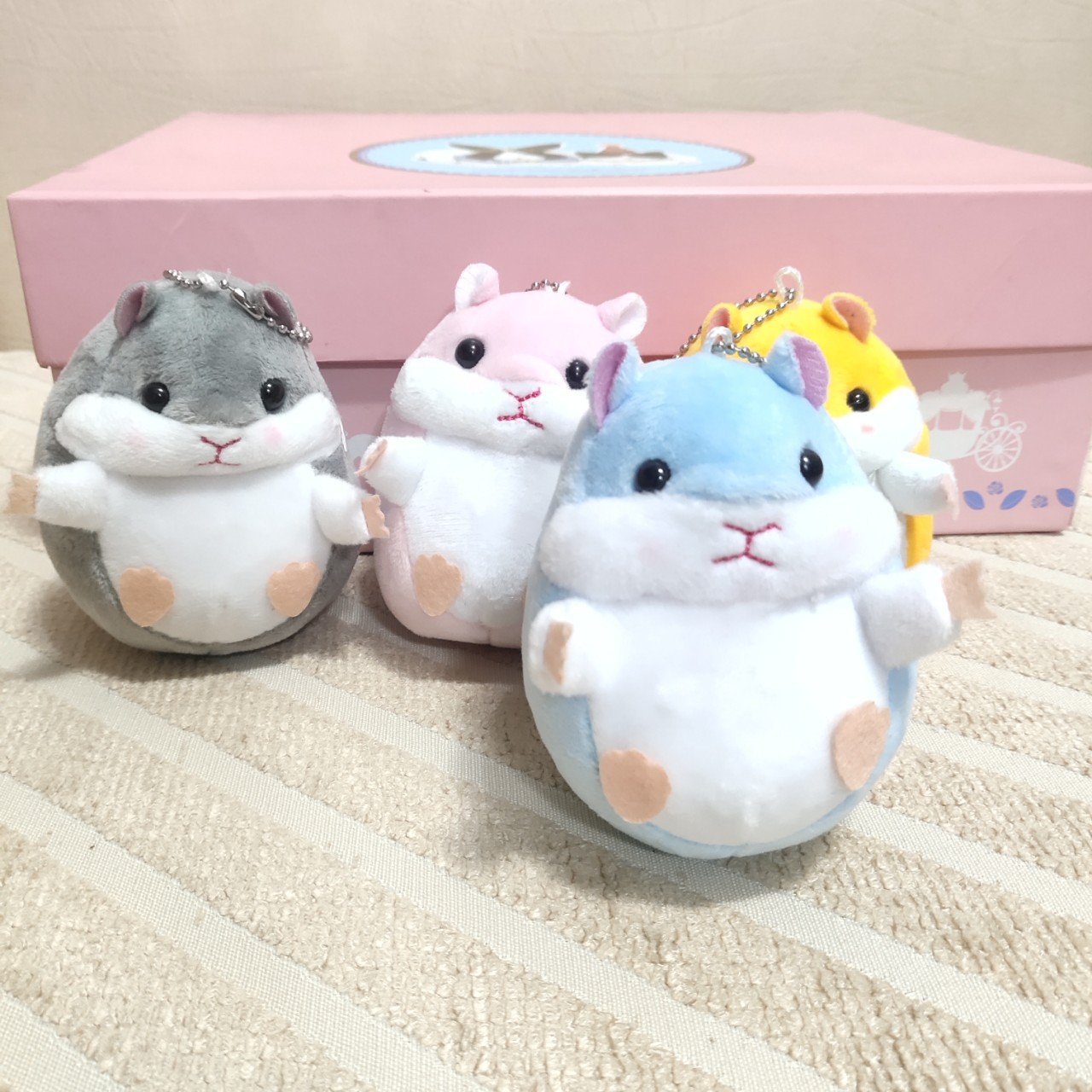 Móc Khóa Bông Treo Túi Xách Chuột Hamster
