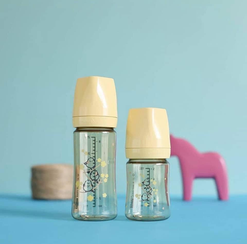Bình sữa Bebepick 150ml/ 250ml Hàn Quốc (tuỳ chọn núm ty)