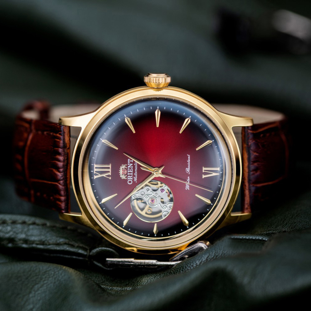 { ĐỒNG HỒ HÀNG HIỆU } Đồng Hồ Cơ Nam Orient Automatic Lộ Tim Dây Da Full Box { BÁN BUÔN ORIENT SEIKO PATEK SK }