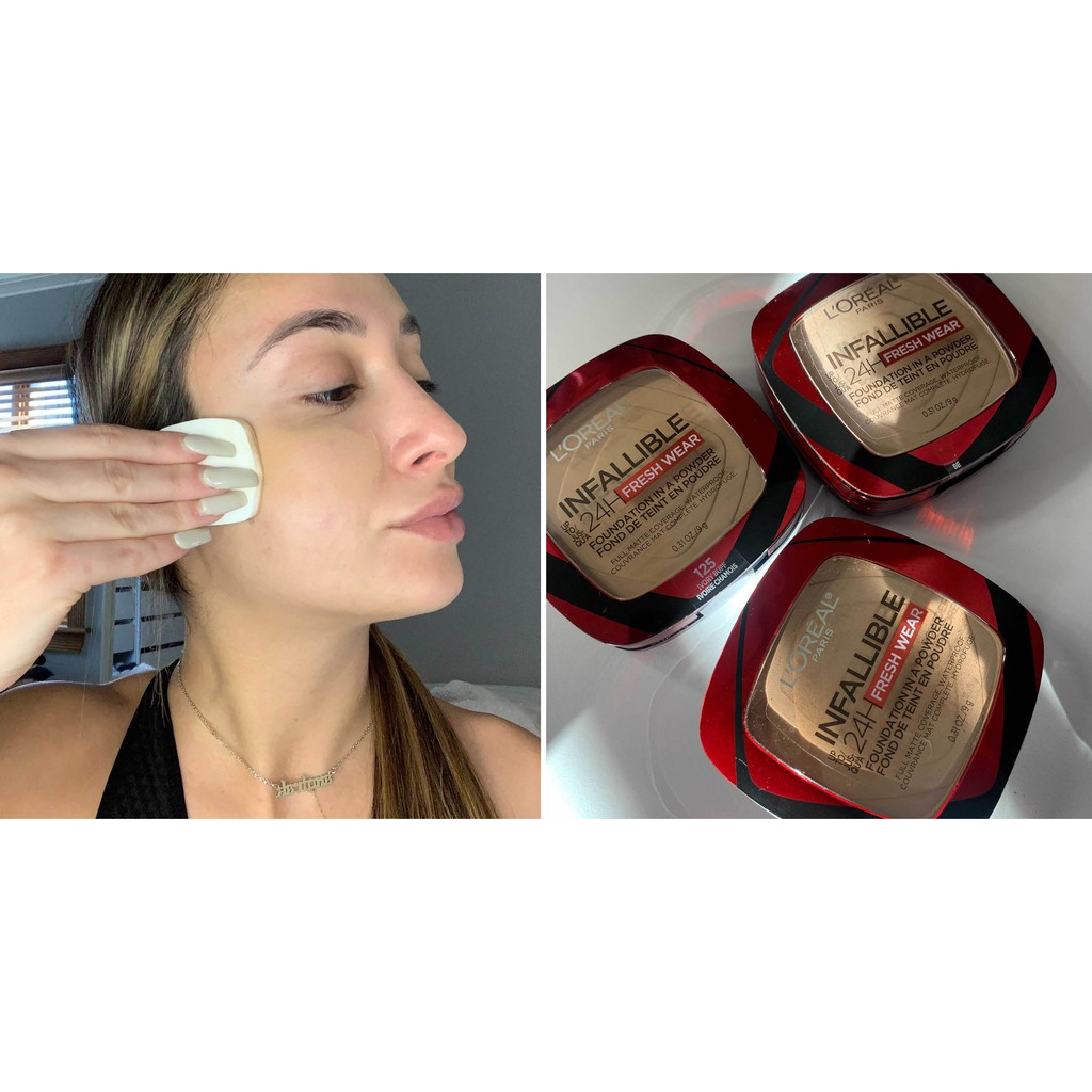 Phấn Phủ Nền Nén  24H Fresh Wear Powder Foundation
