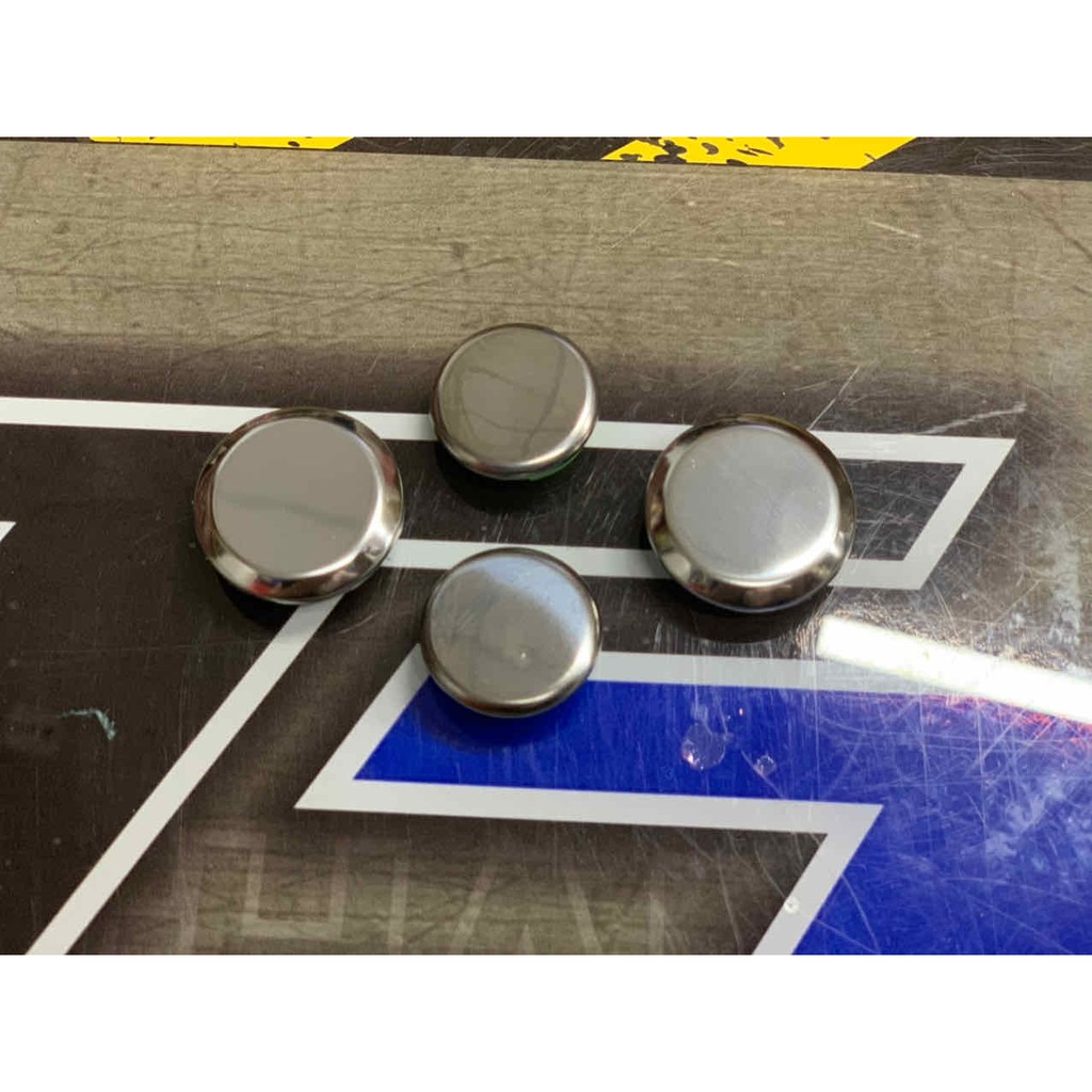 Nút chụp sườn inox sport 120-rgv bộ 4 nút