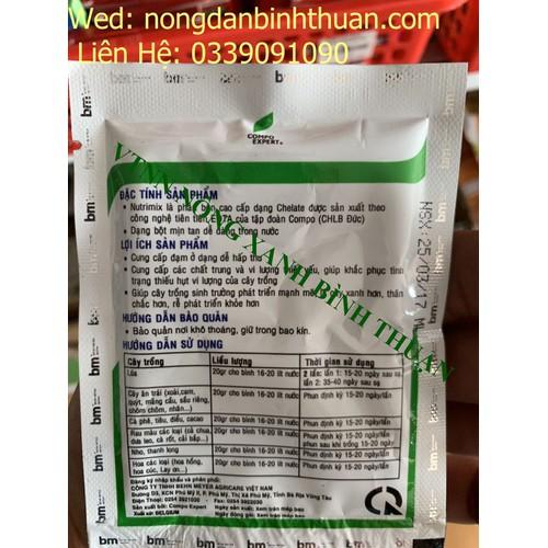 Phân bón lá Nutrimix nhập khẩu từ ĐỨC
