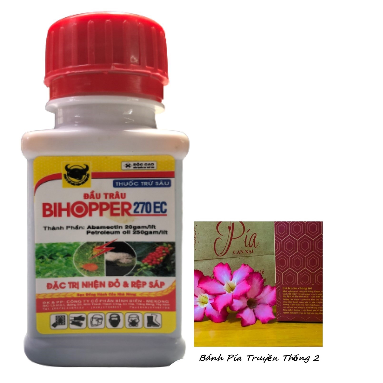 Chế phẩm sinh học trừ rệp sáp, nhện đỏ bihopper - #016b# 50ml