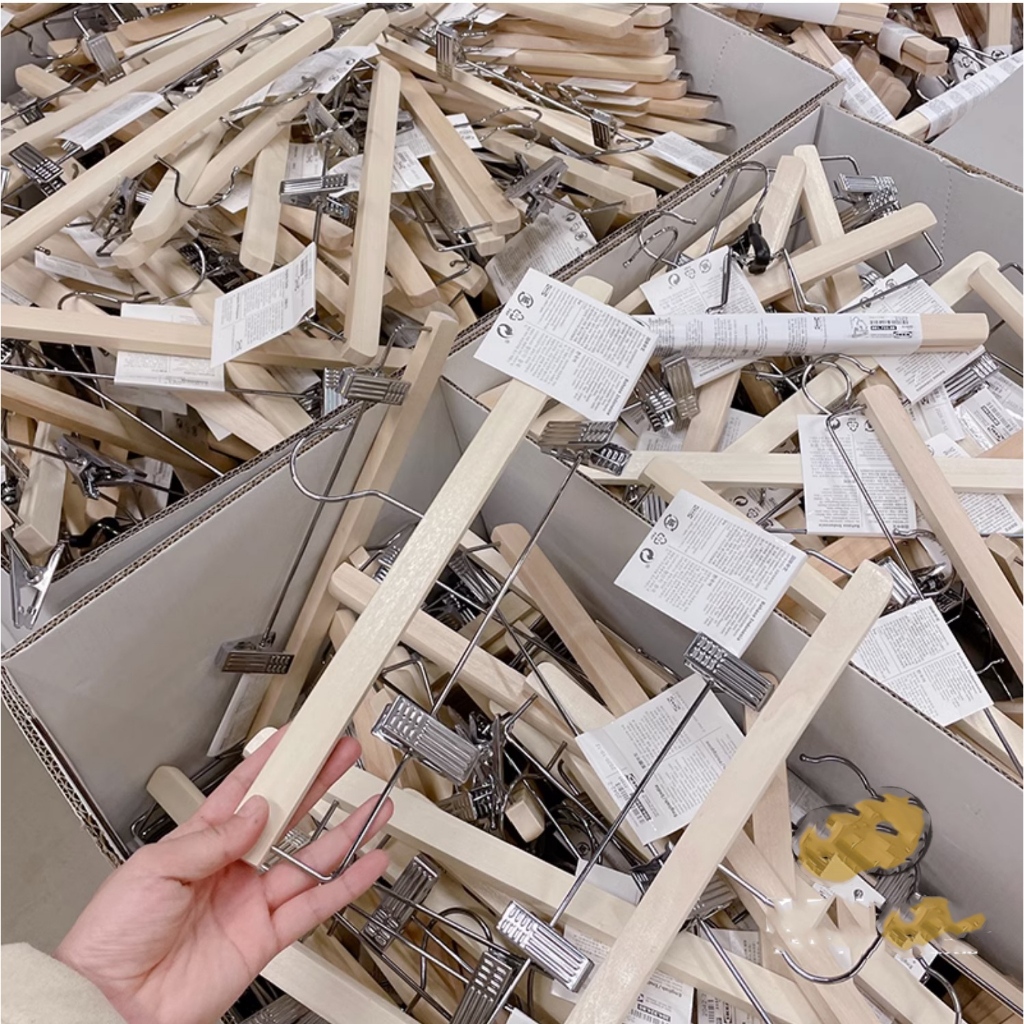 Mắc móc kẹp treo quần váy IKEA Bumerang