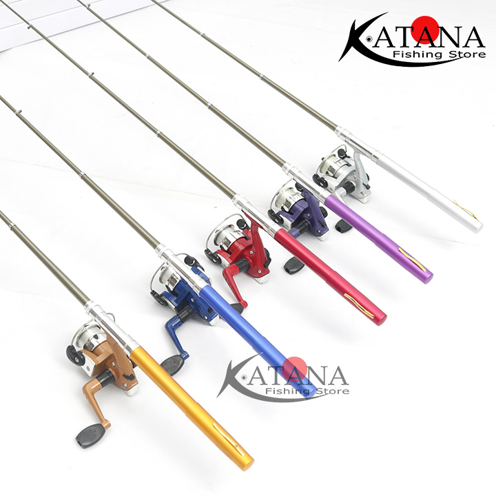 Cần câu bút mini dài 1M- Máy đứng