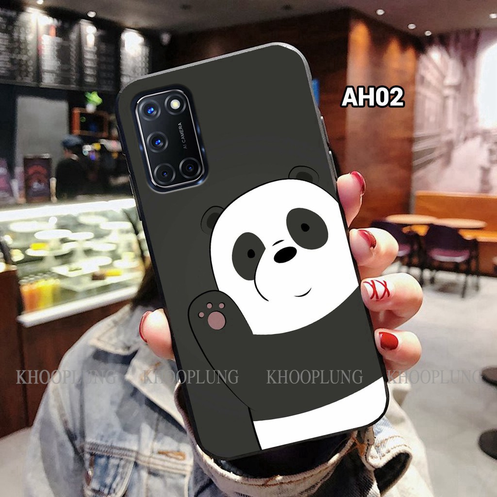 Ốp lưng OPPO A52 - OPPO A92 in hình Gấu Gấu dễ thương siêu xinh
