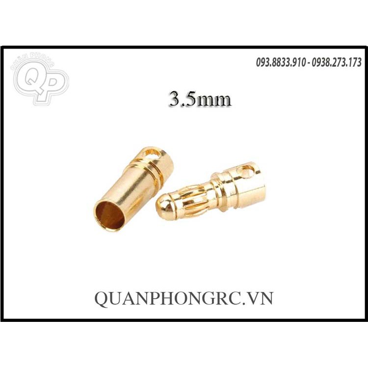 Cặp Jack chuối 3.5mm dành cho máy bay điều khiển từ xa