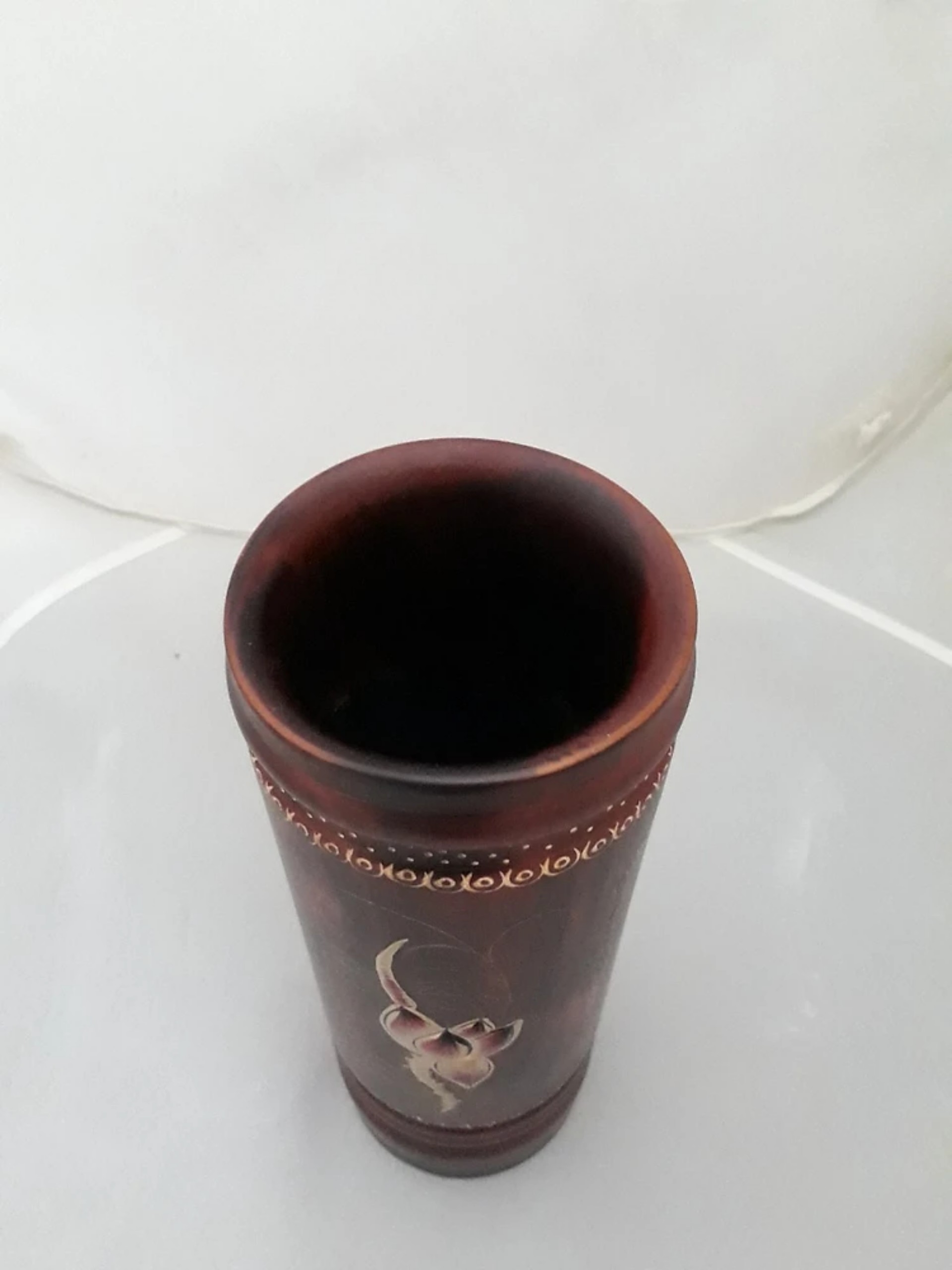 { Siêu sale} Ống Nhang Gỗ Hoa Sen 27x8x8 cm