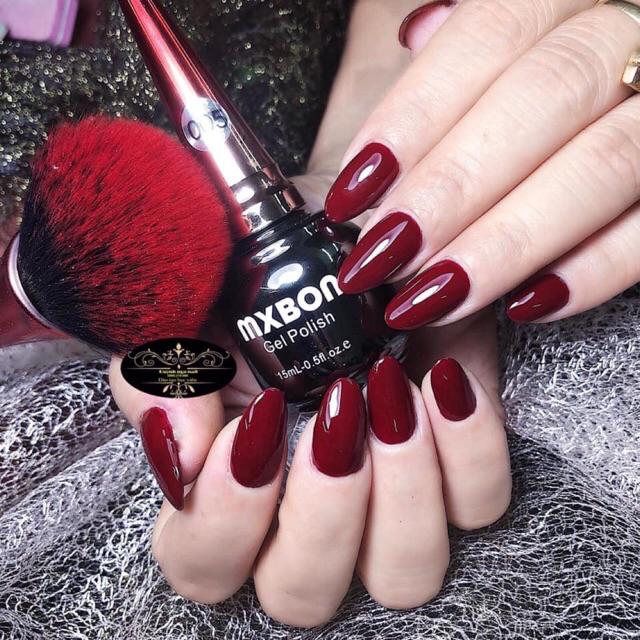 Sơn gel đỏ Mxbon