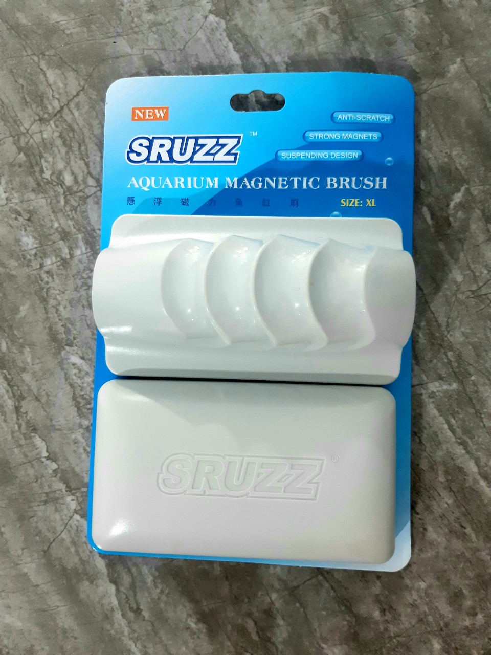 Chà Hít Nam Châm Vệ Sinh Hồ Cá CRUZZ (Size XL)