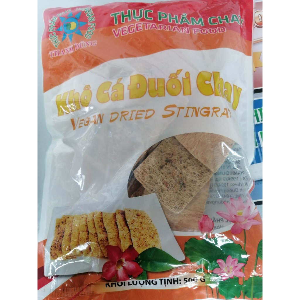 Khô cá đuối chay thanh dũng 500g
