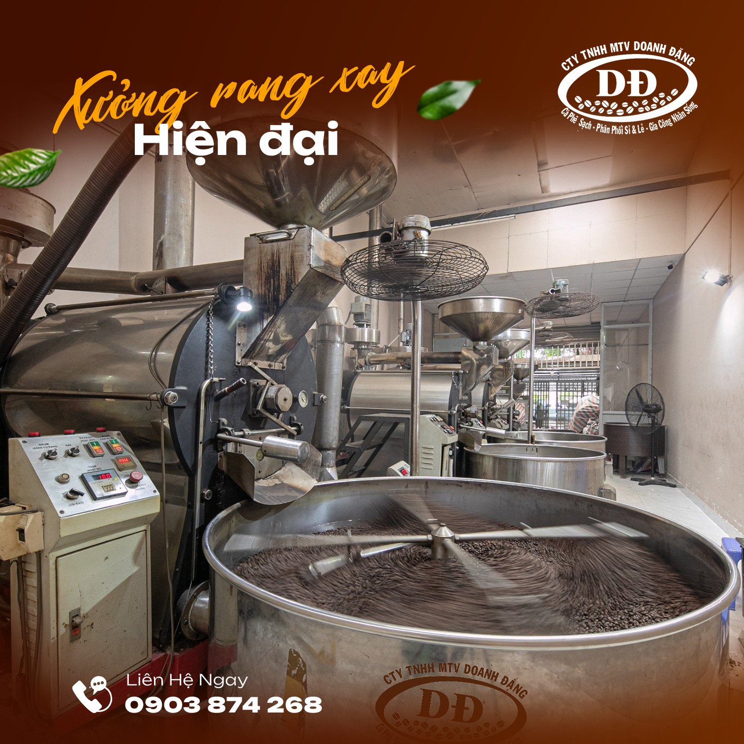 Cà Phê Đam mê 3 rang xay ( pha máy/pha phin)