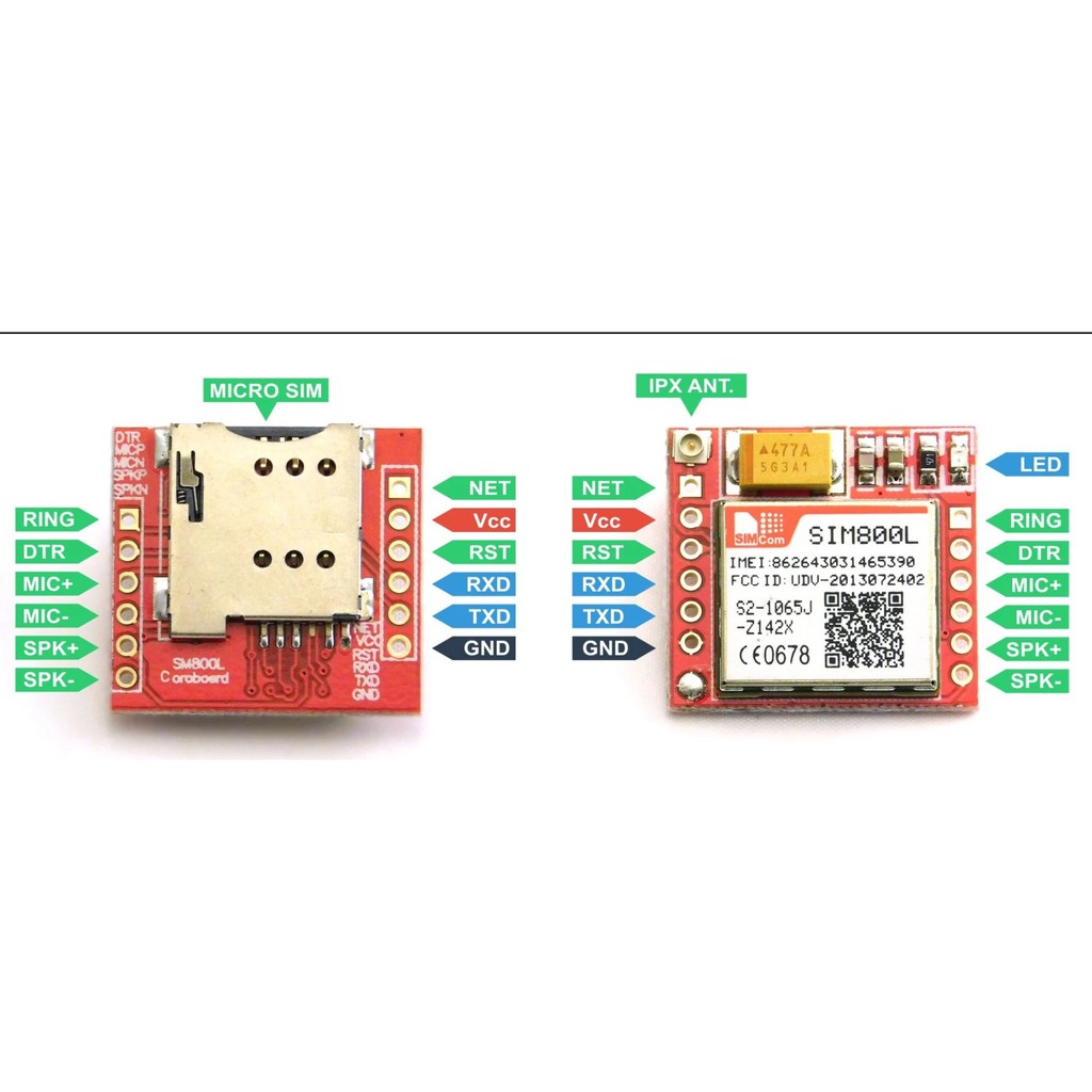 Module SIM800L Mini GPRS GSM