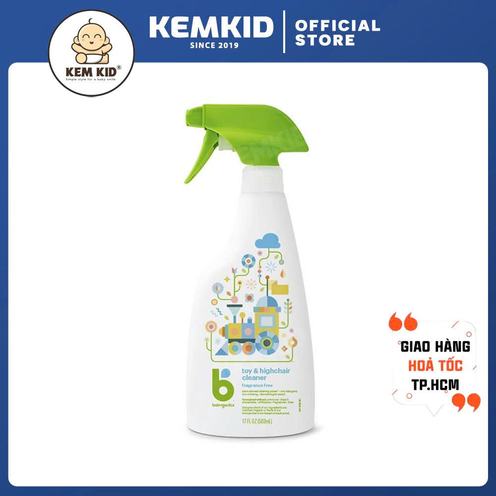[HCM] Nước rửa bình sữa Babyganics Refill 946ml