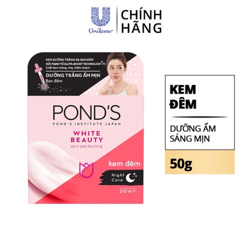 [HCM]Kem Dưỡng Da Ponds Age Miracle Ban Đêm (50g)