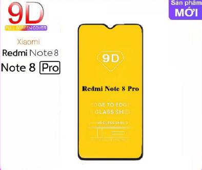 Xiaomi redmi note 8 và note 8 pro cường lực 9d full màn