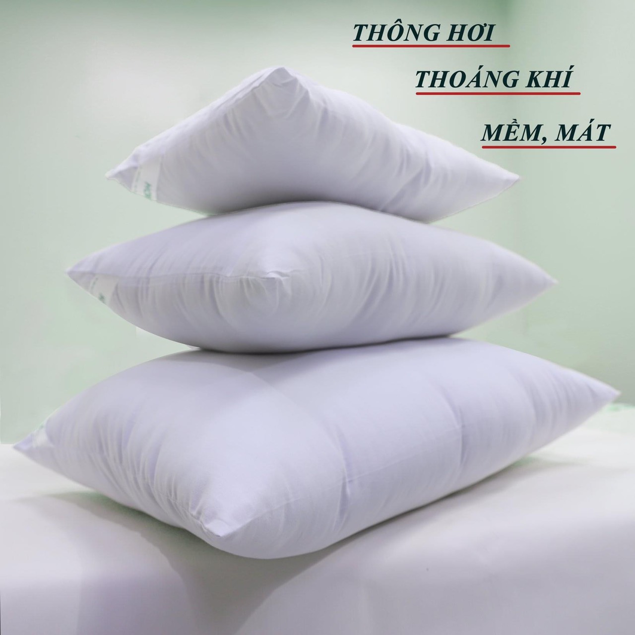 Ruột gối ép hơi 50x70cm Hometex