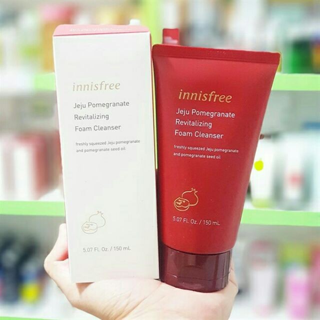 Sữa rửa mặt trắng da chống lão hóa innisfree. lựu đỏ - inldsrm