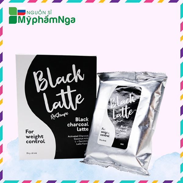 Cà phê Black Latte Nga giảm béo, thanh lọc cơ thể