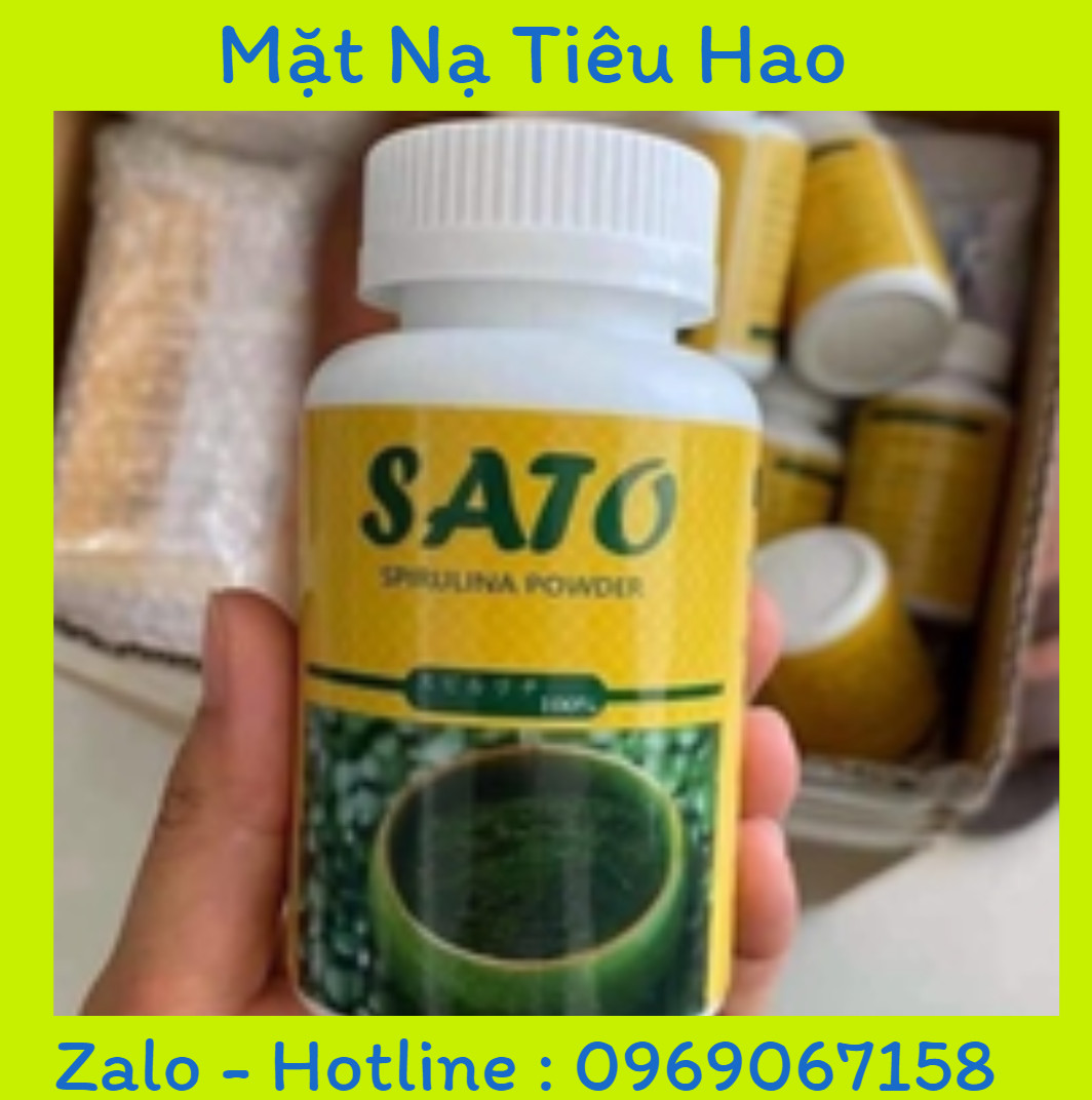 Tảo xoắn sato dạng bột