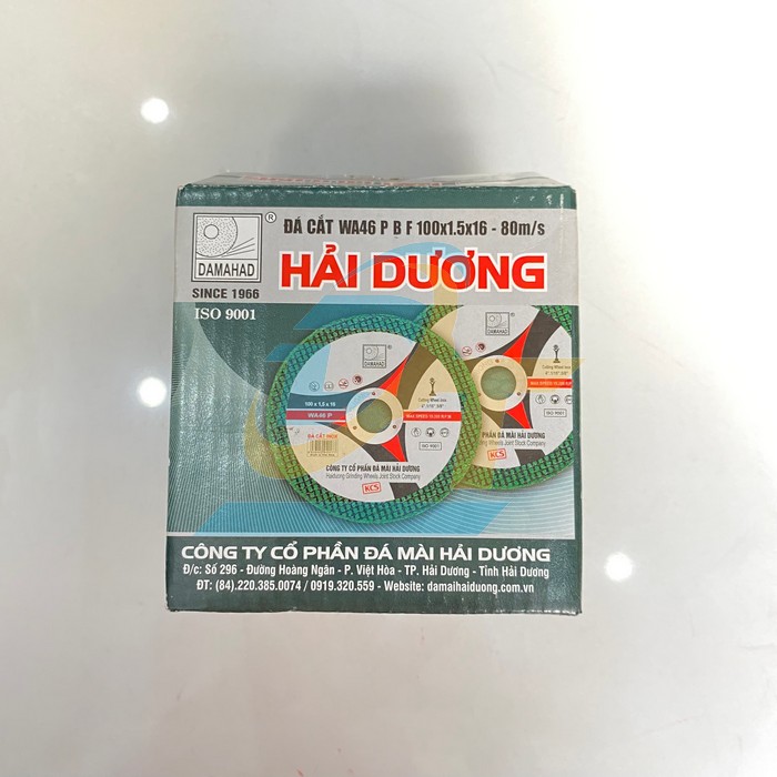 Đá cắt xanh 100x1.5x16mm Hải Dương