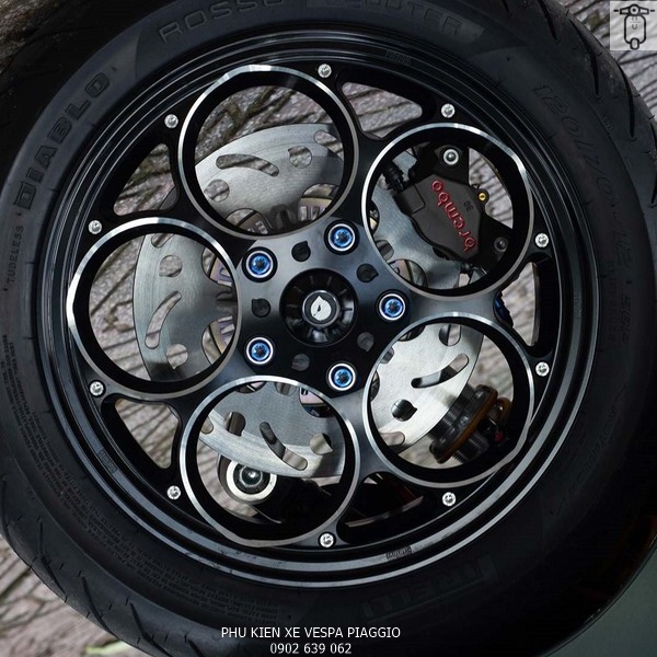 Chụp Mâm Xe CNC Dành Cho Các Dòng Vespa