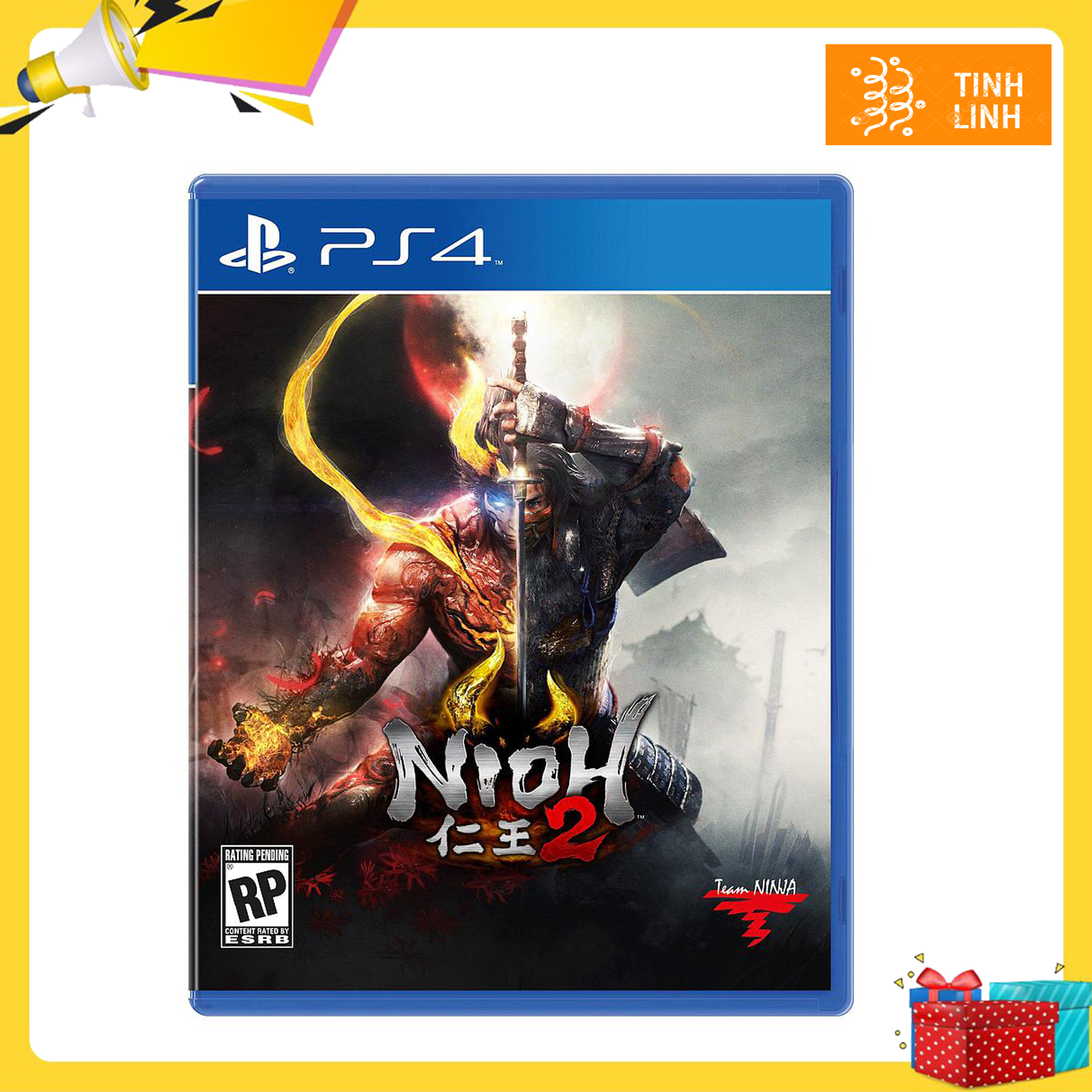 Đĩa game ps4 nioh 2