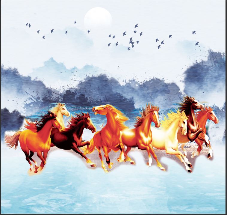 tranh Canvas (80cm x 120cm ) chưa khung