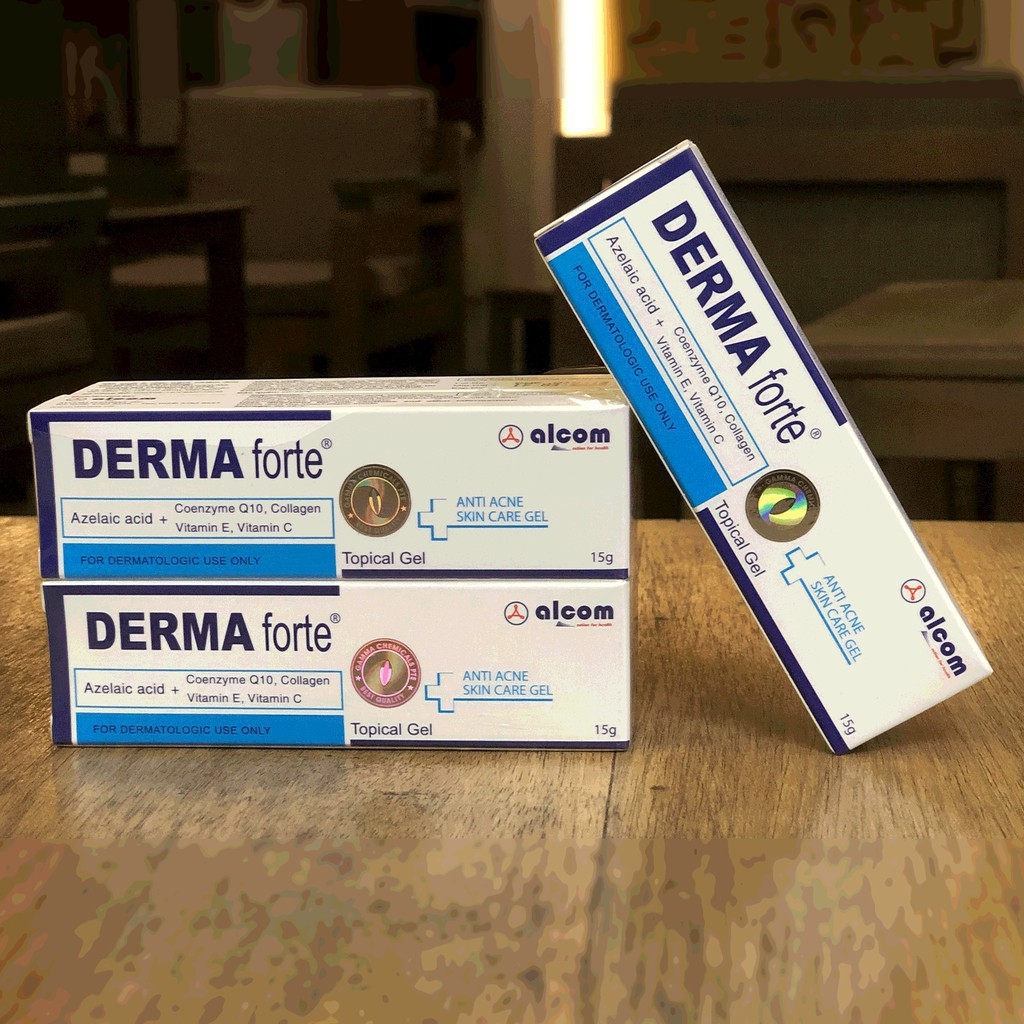 [HCM]Kem ngừa mụn DermaForte (Tuýp 15g) - mờ sẹo - thuocviet24h