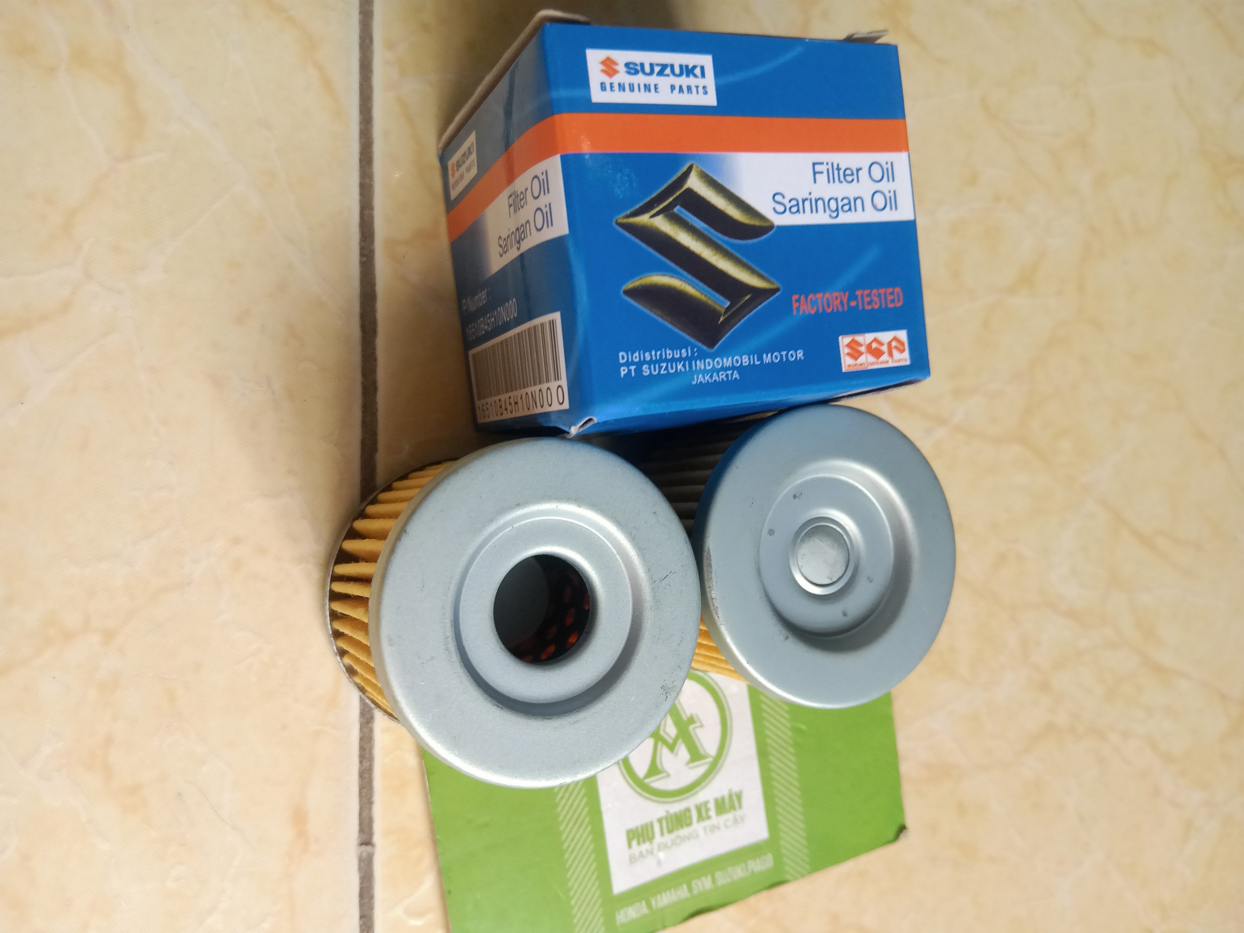 1 Lọc Nhớt Suzuki - lọc nhớt suzuki lọc lớn