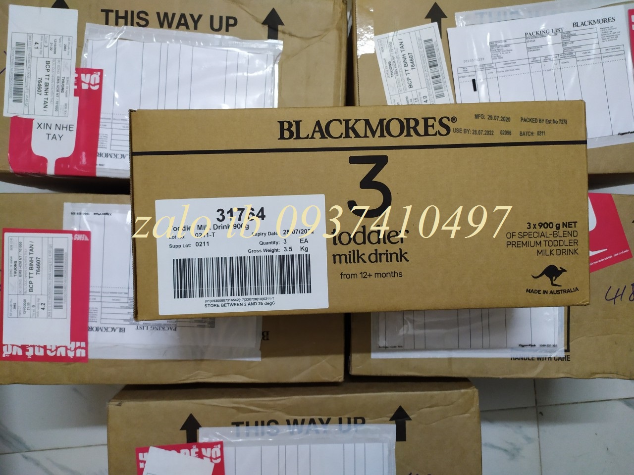[HCM]SỮA BLACKMORES ÚC SỐ 2  900GR