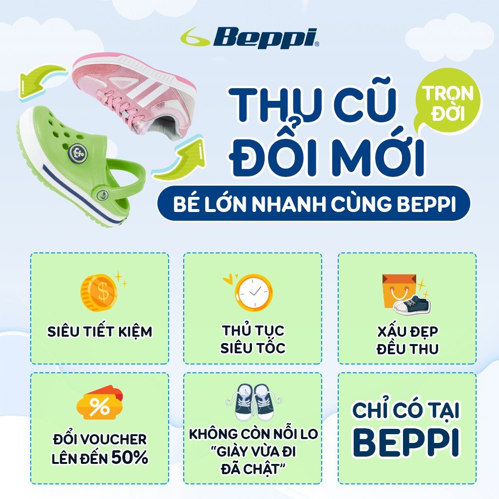 Giày Sục Clogs Trẻ Em BEPPI - 215657