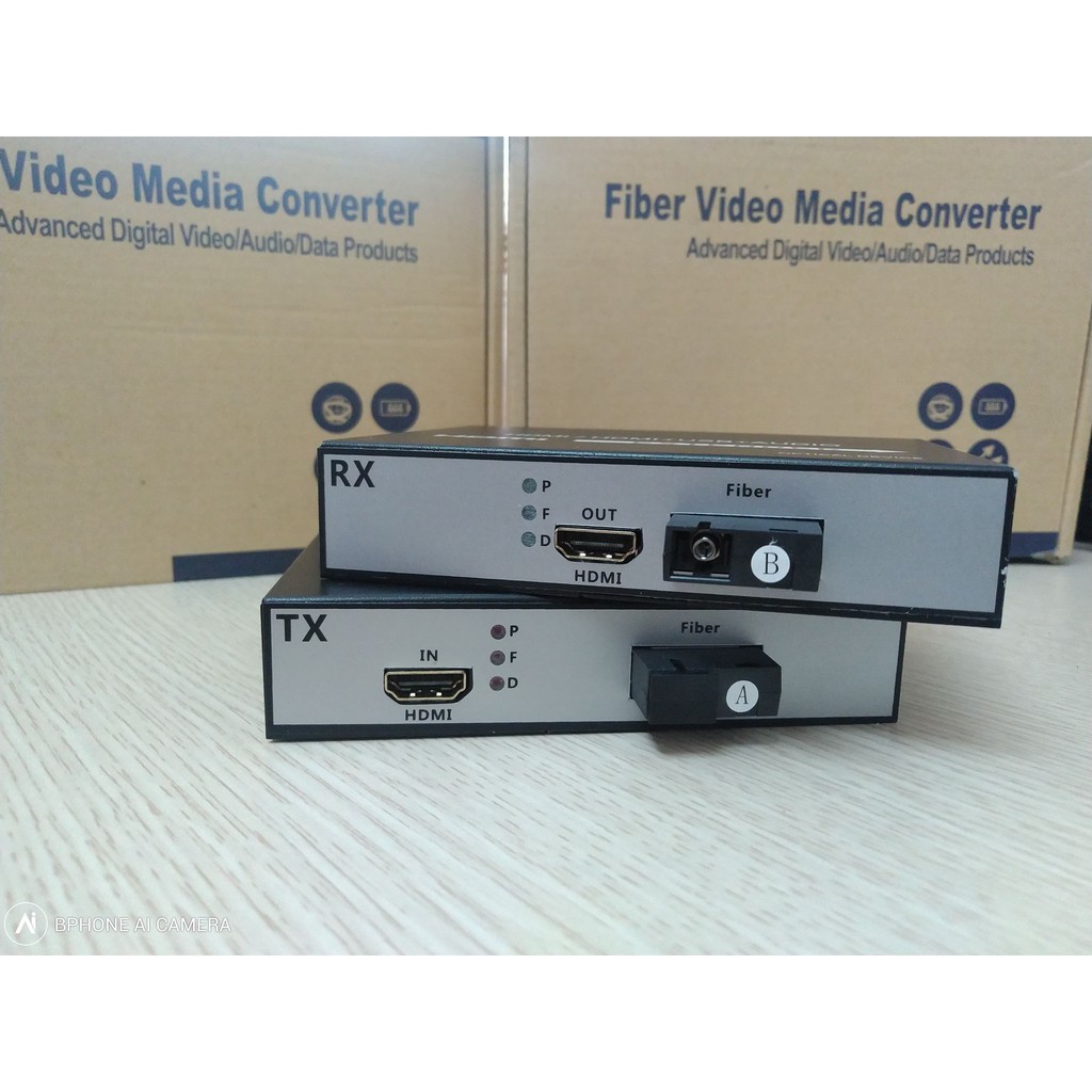 Cặp Converter Quang HDMI 1080p