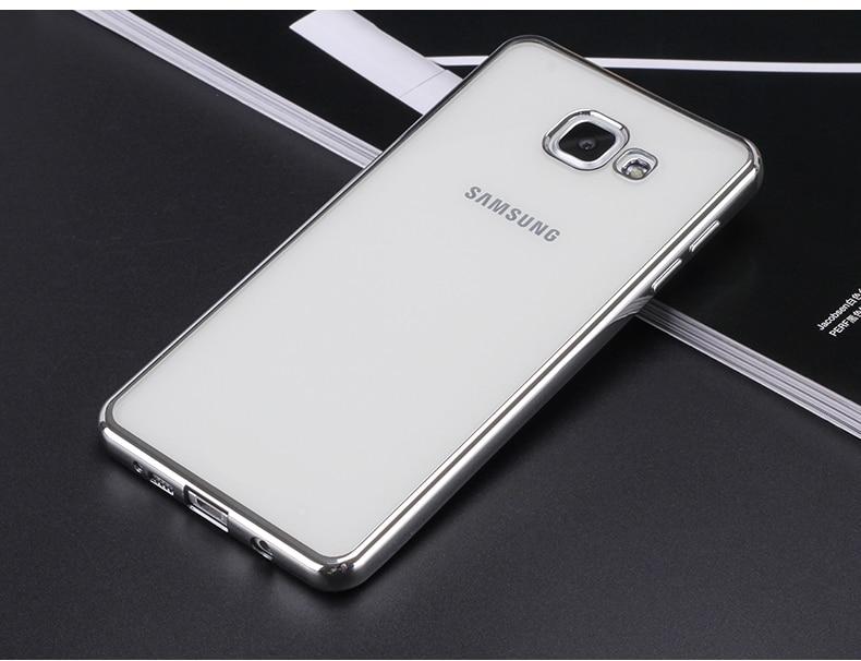 Ốp Silicon cho Samsung Galaxy A7 2016 / A710 Trong suốt (Loại A+ chống ố vàng)