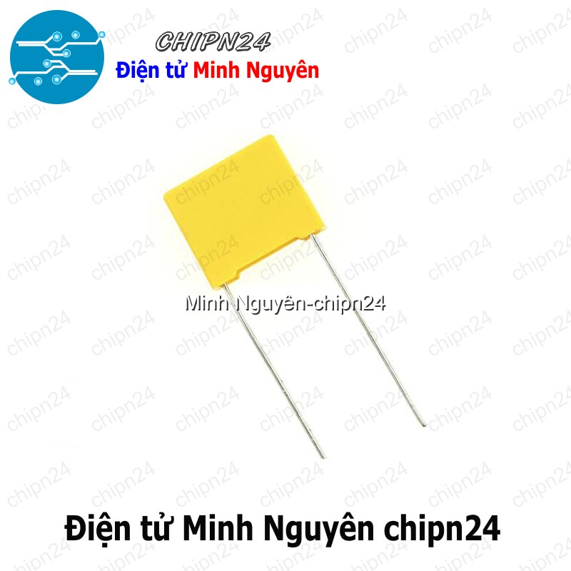 [5 con] (F238) Tụ hộp 102 275VAC 10mm (0.001uF MEX/TENDA MKP K X2 40/100/21) - HH005319