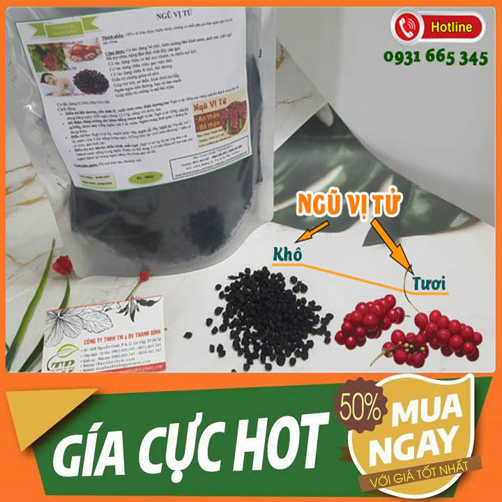 Ngũ Vị Tử Loại Cao Cấp 100g - Thảo Dược Thanh Bình
