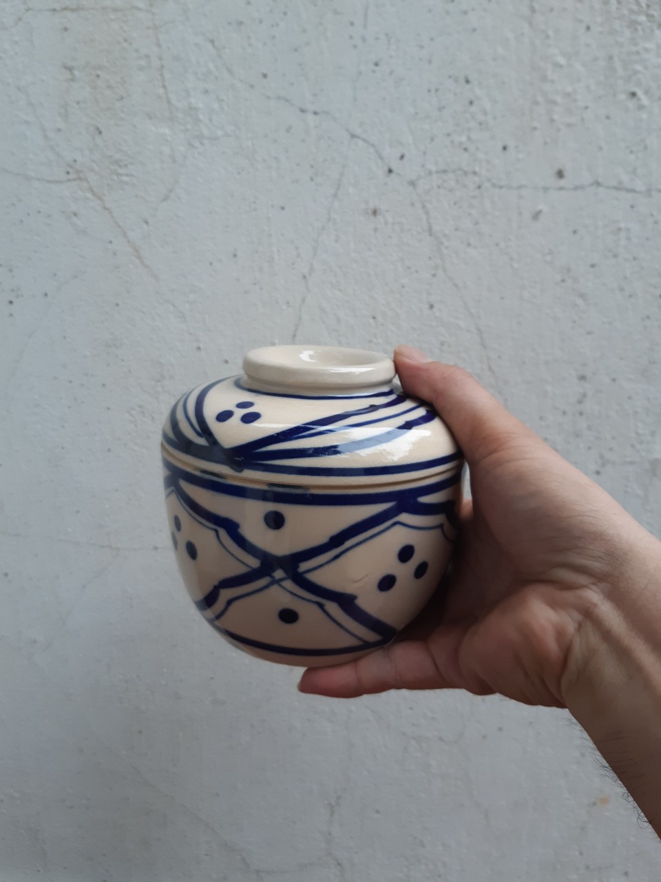 Thố sành, hủ đựng 13 cm ( 2 thố )