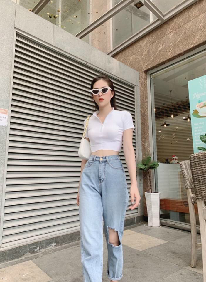 Áo thun croptop thời trang_[Giá gốc tận xưởng]