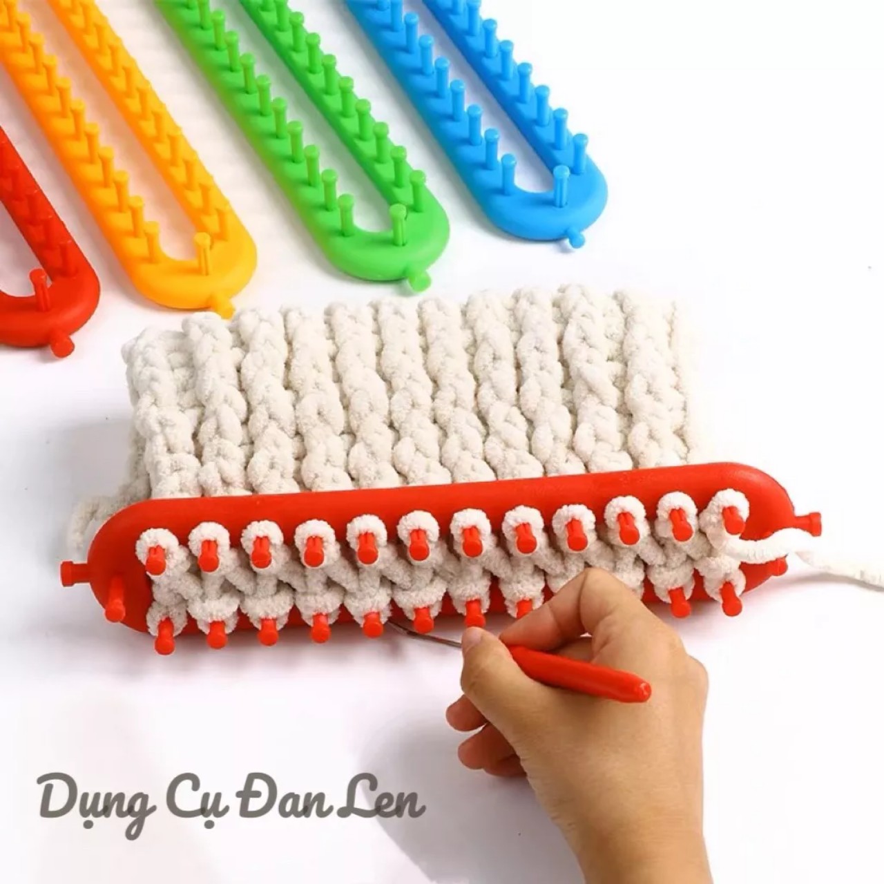Khung Loom Hỗ Trợ Đan Len (Có Nhiều Size)
