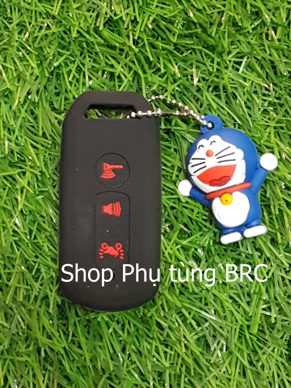 Bao da chìa khóa SMARTKEY 3 nấc công tắc DORAEMON