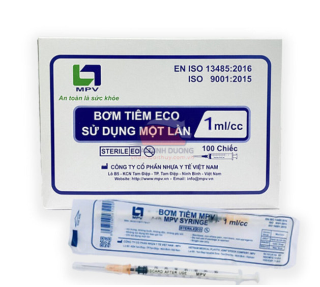 Bơm tiêm 1ml mpv