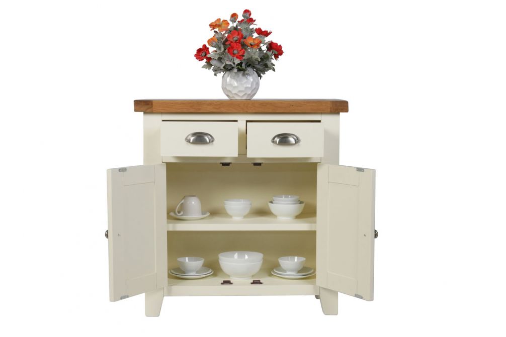 Tủ Sideboard 2 Hộc 2 Cánh / Oak & Pine 2 Door Sideboard Cupboard Cabinet